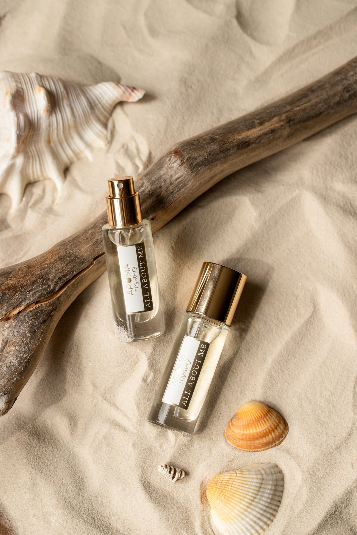 Мини-флаконы парфюма Aroma Mystery на песке